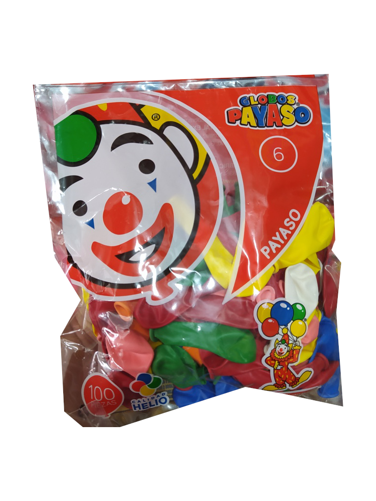 globo de colores #6 bolsa