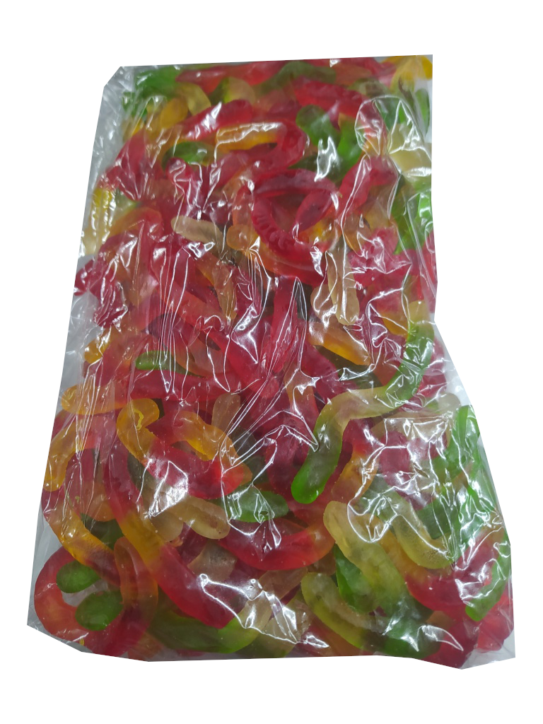 goma lombrices bolsa 1kg