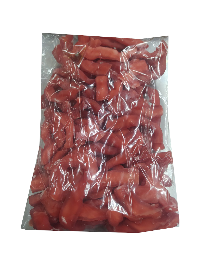goma rellena roja bolsa 1kg