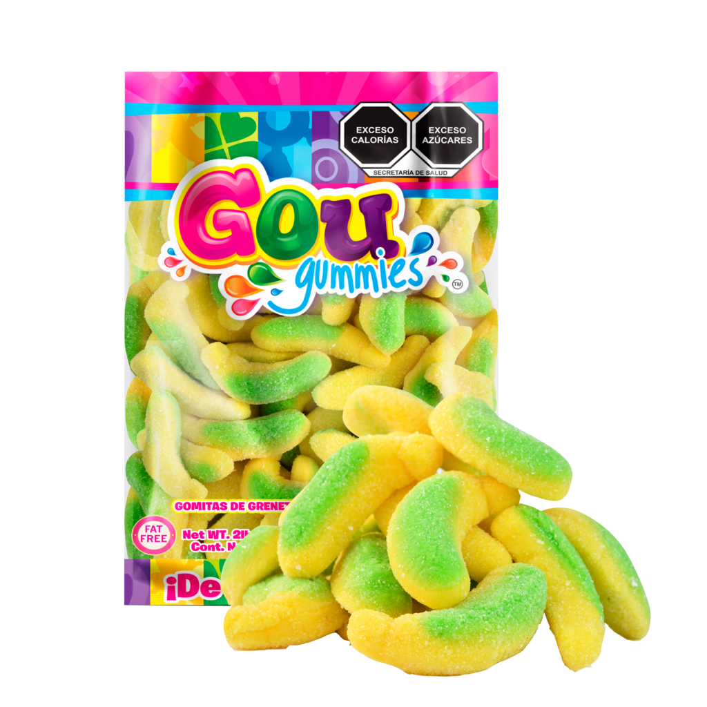 gomita gou banana bolsa 1kg