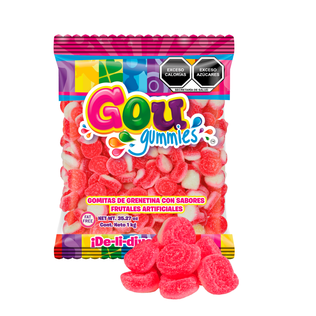 gomita gou cereza menta bolsa 1kg