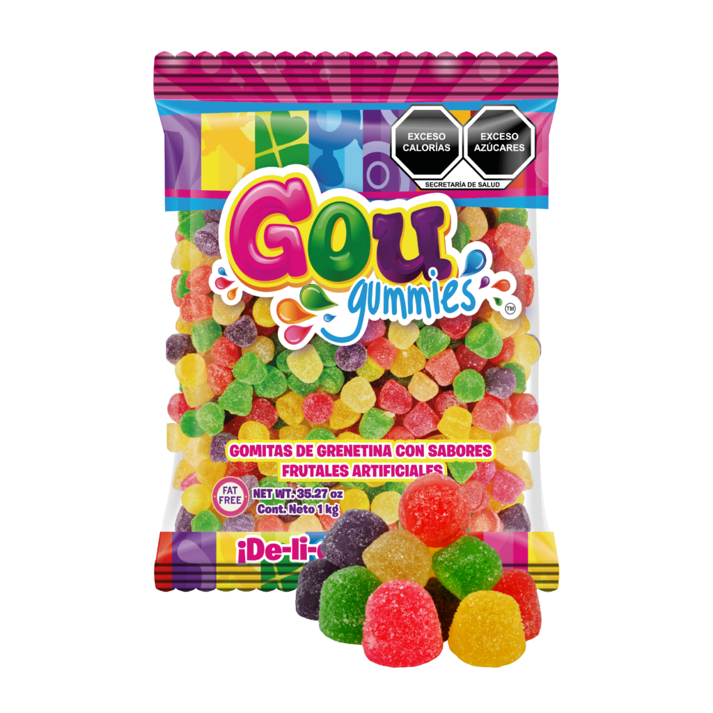 gomita gou gota chica colores bolsa 1kg