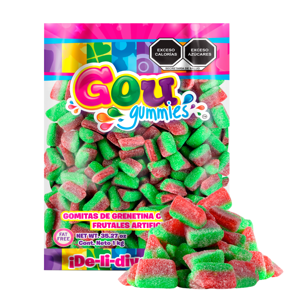 gomita gou sandia bolsa 1kg