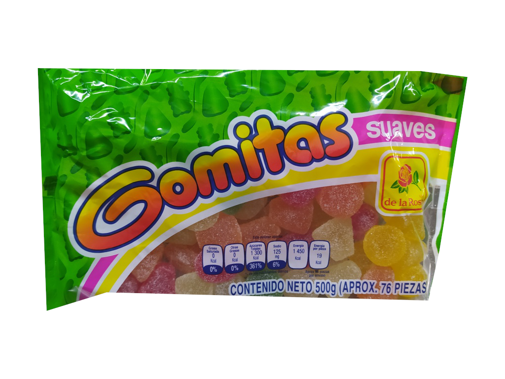 gomitas suaves de la rosa bolsa 500gr