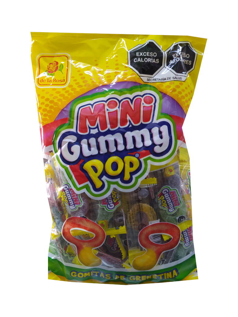mini gummy pop de la rosa bolsa