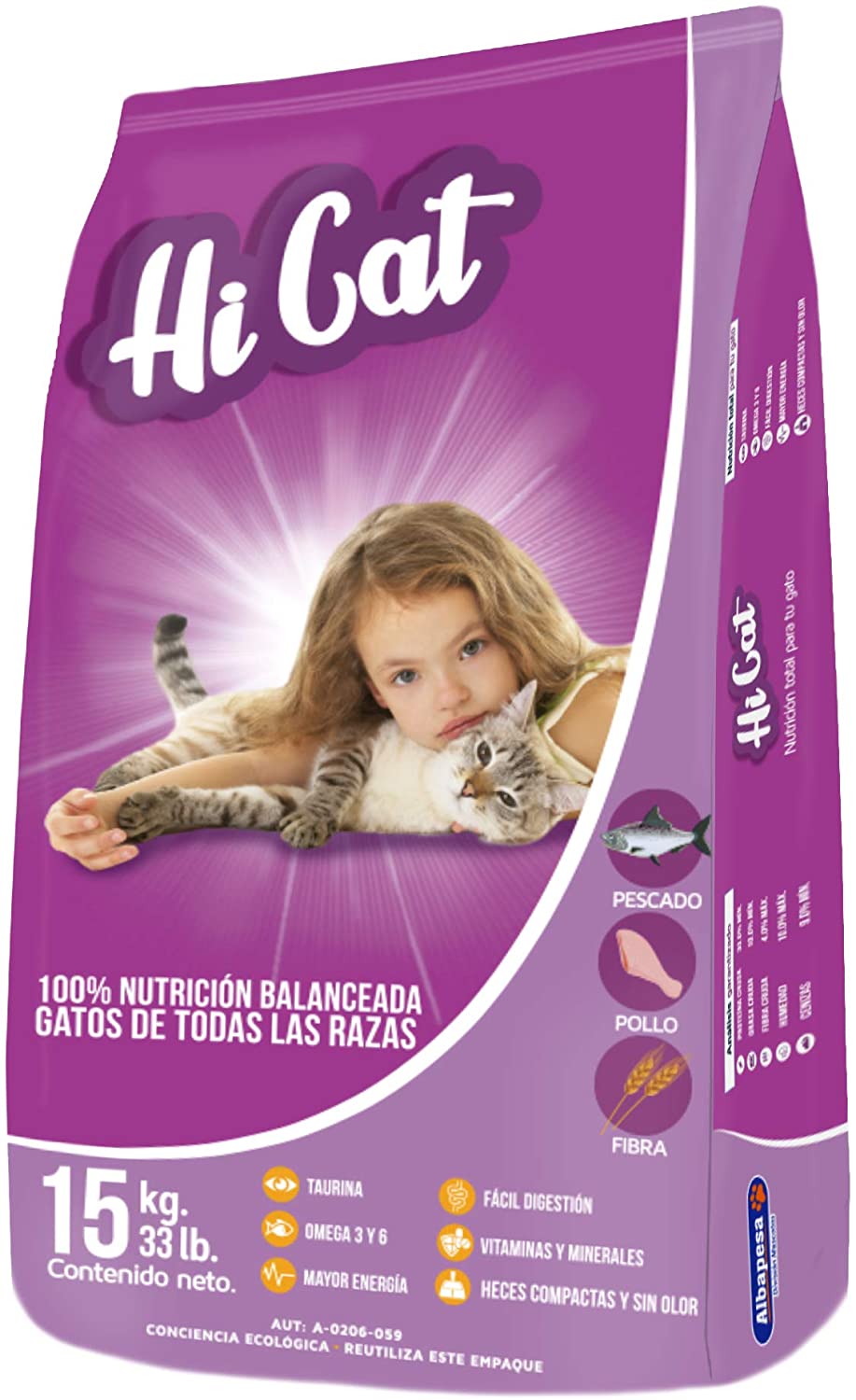 hi cat alimento para gato bulto