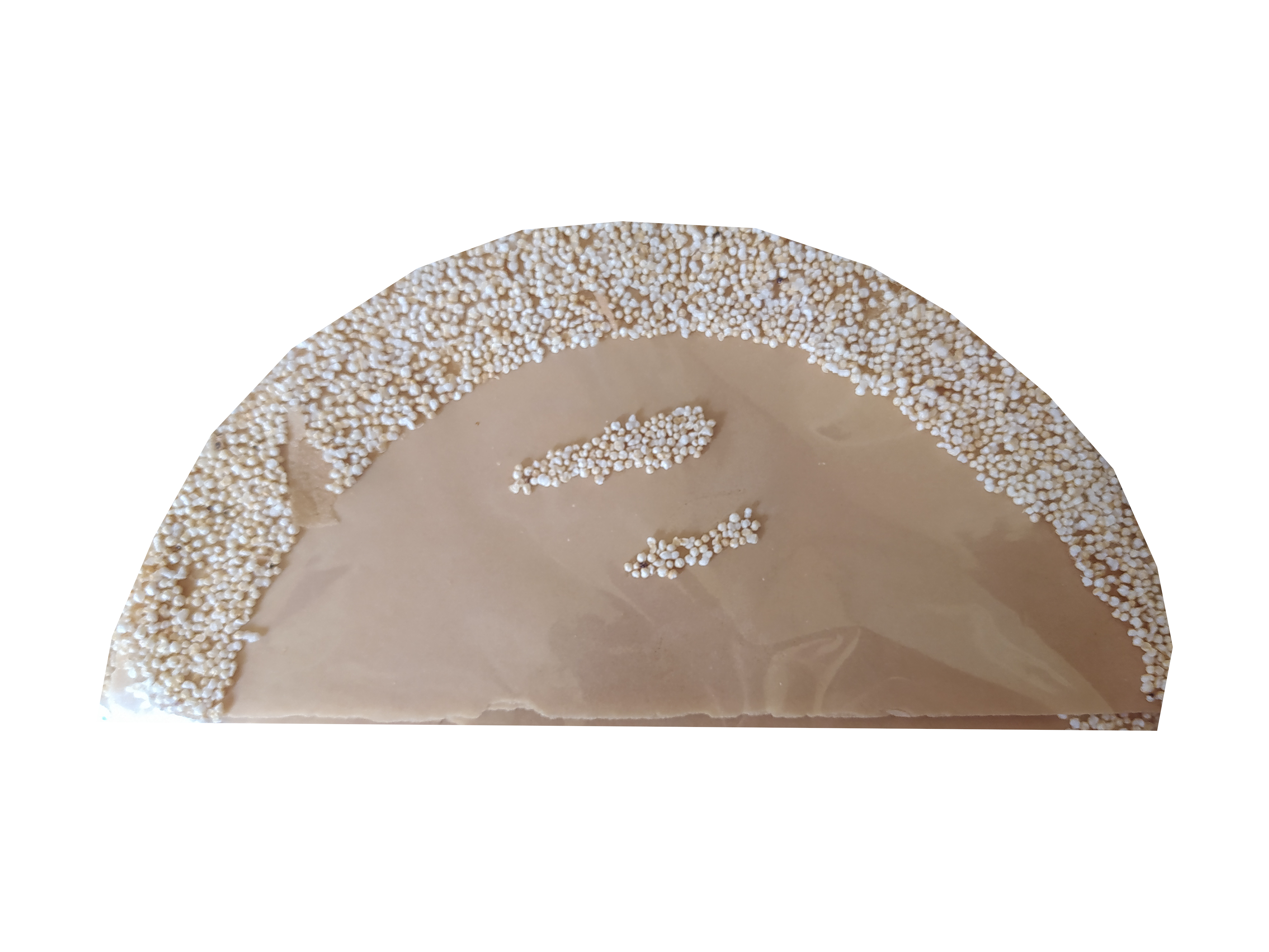 oblea artesanal sabor chocolate paquete