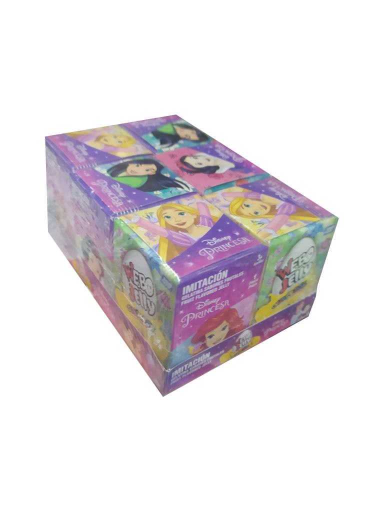 huevo chocolate con sorpresa webo late princesa paquete