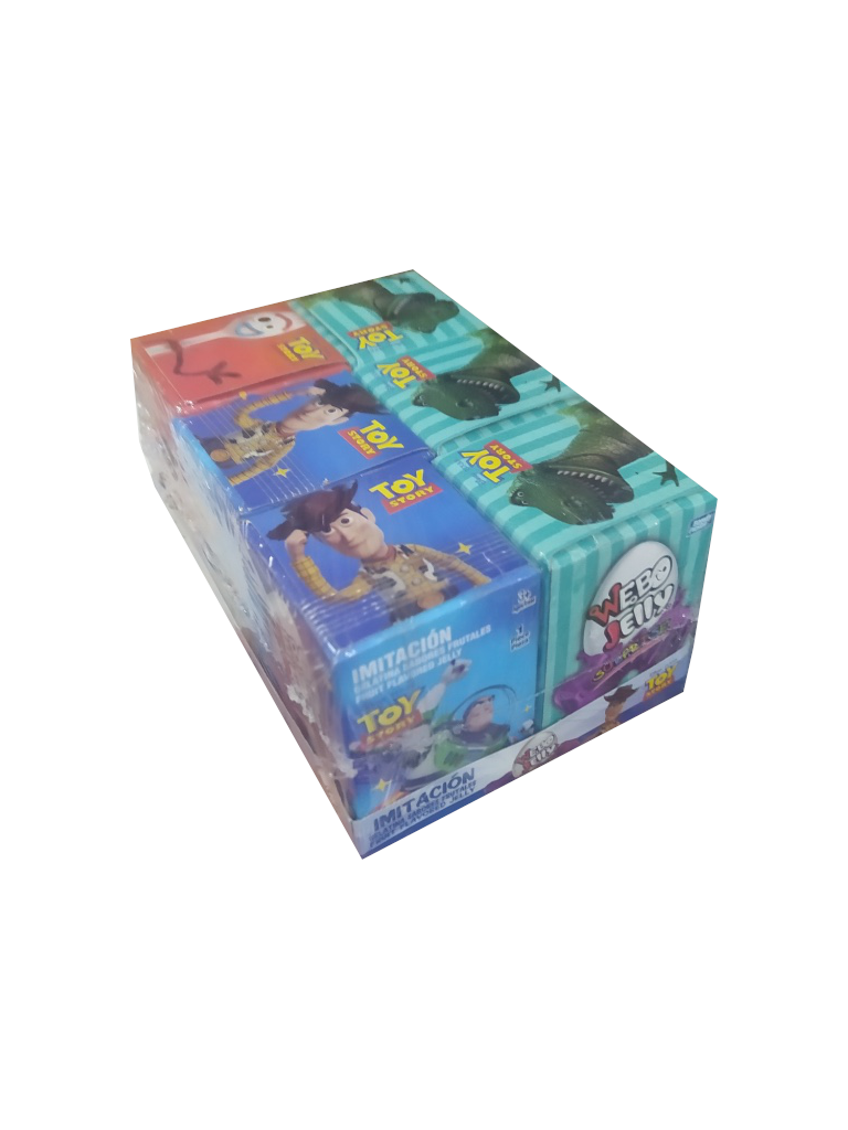 huevo chocolate con sorpresa webo late toy story paquete