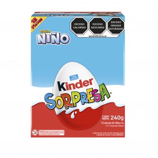 kinder huevo sorpresa 12s niño paquete