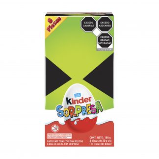 kinder huevo sorpresa 8s ben 10 paquete