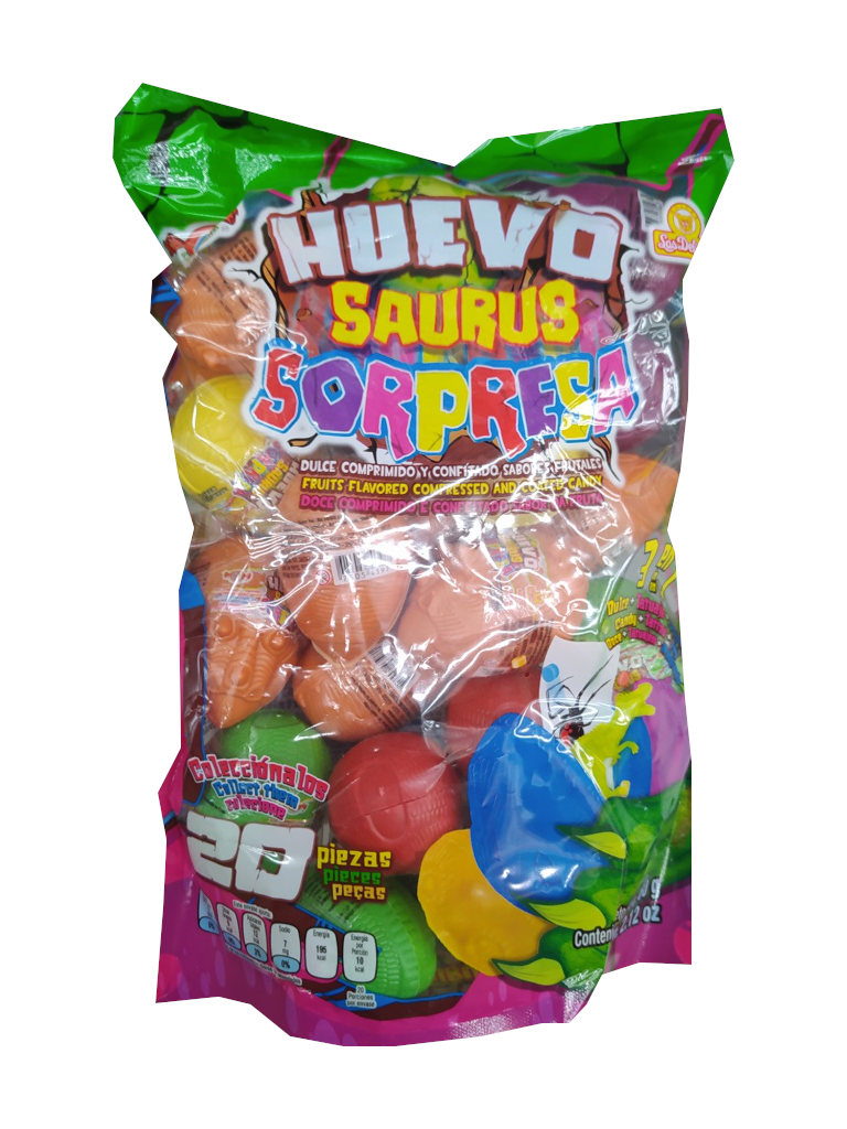 huevo saurus sorpresa bolsa