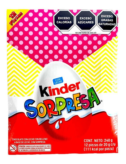 kinder huevo sorpresa 12s barbie paquete