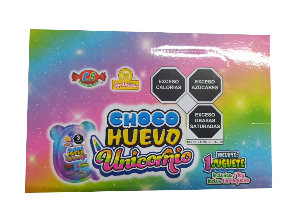 choco huevo unicornio paquete