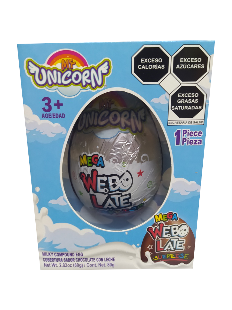 huevo chocolate mega webo late unicornio