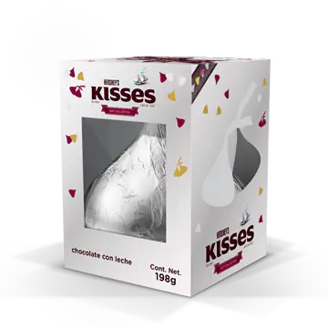chocolate kisses gigante chocolate con leche 1pz