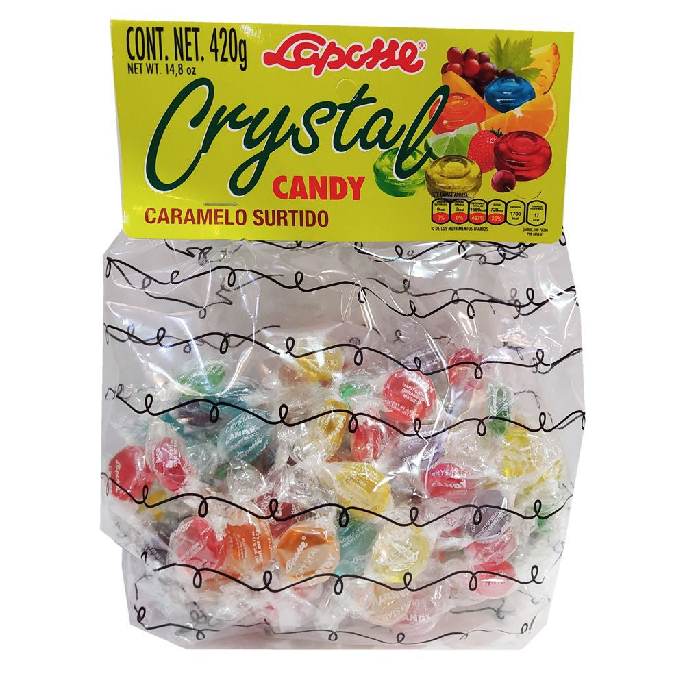 laposse caramelo crystal bolsa 500gr
