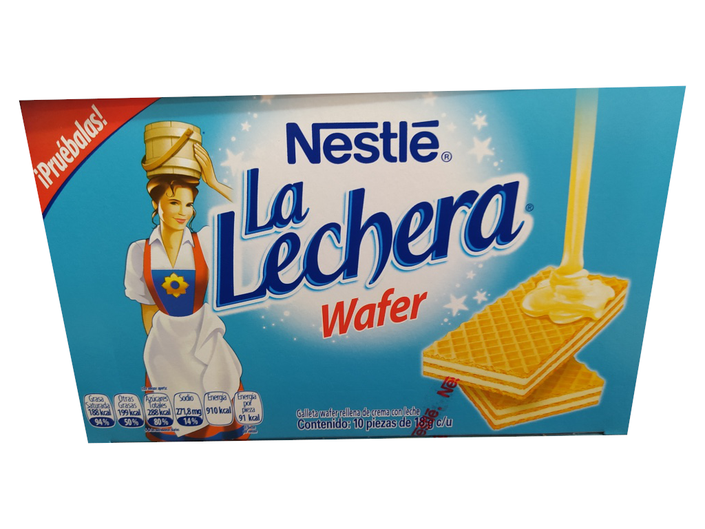 galleta wafer la lechera paquete
