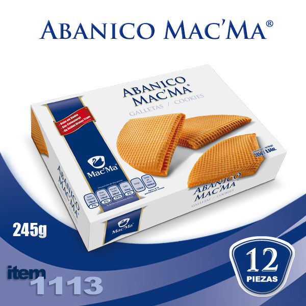 galleta macma abanico 245gr