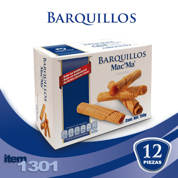 galleta macma barquillos 150gr