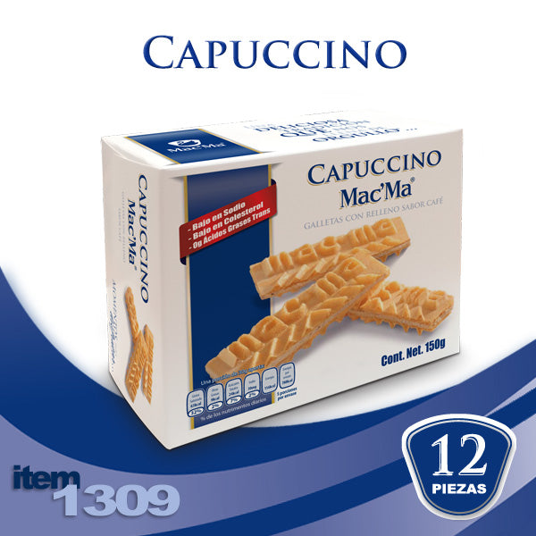 galleta macma capuccino 150gr
