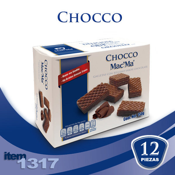 galleta macma chocco 150gr