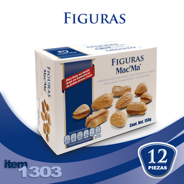 galleta macma figuras 150gr