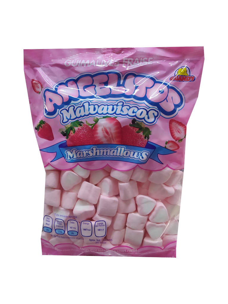malvavisco angelitos corazones bolsa 500gr