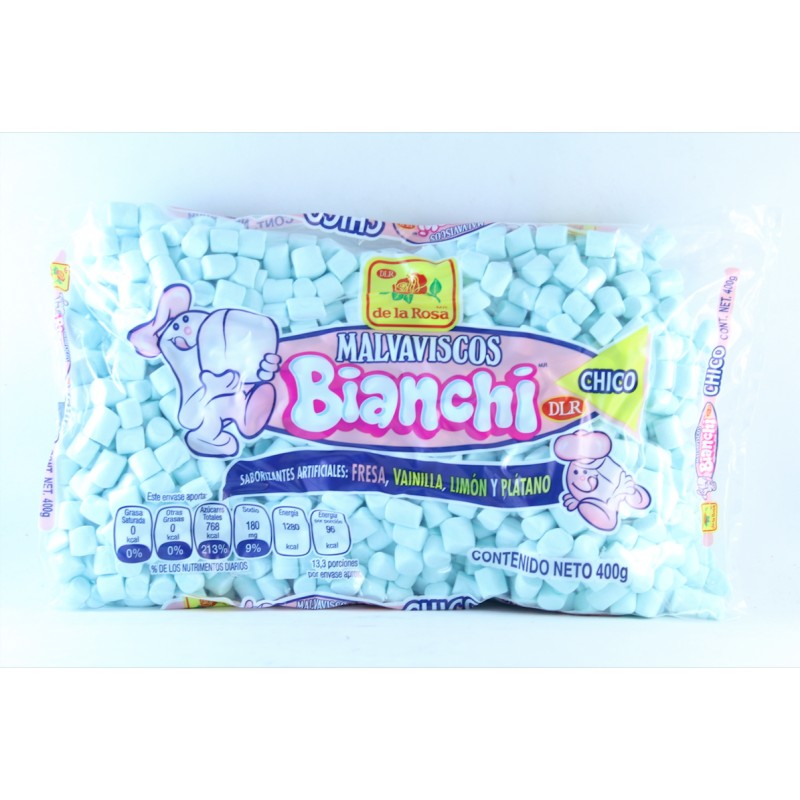 malvavisco bianchi azul chico bolsa 400gr