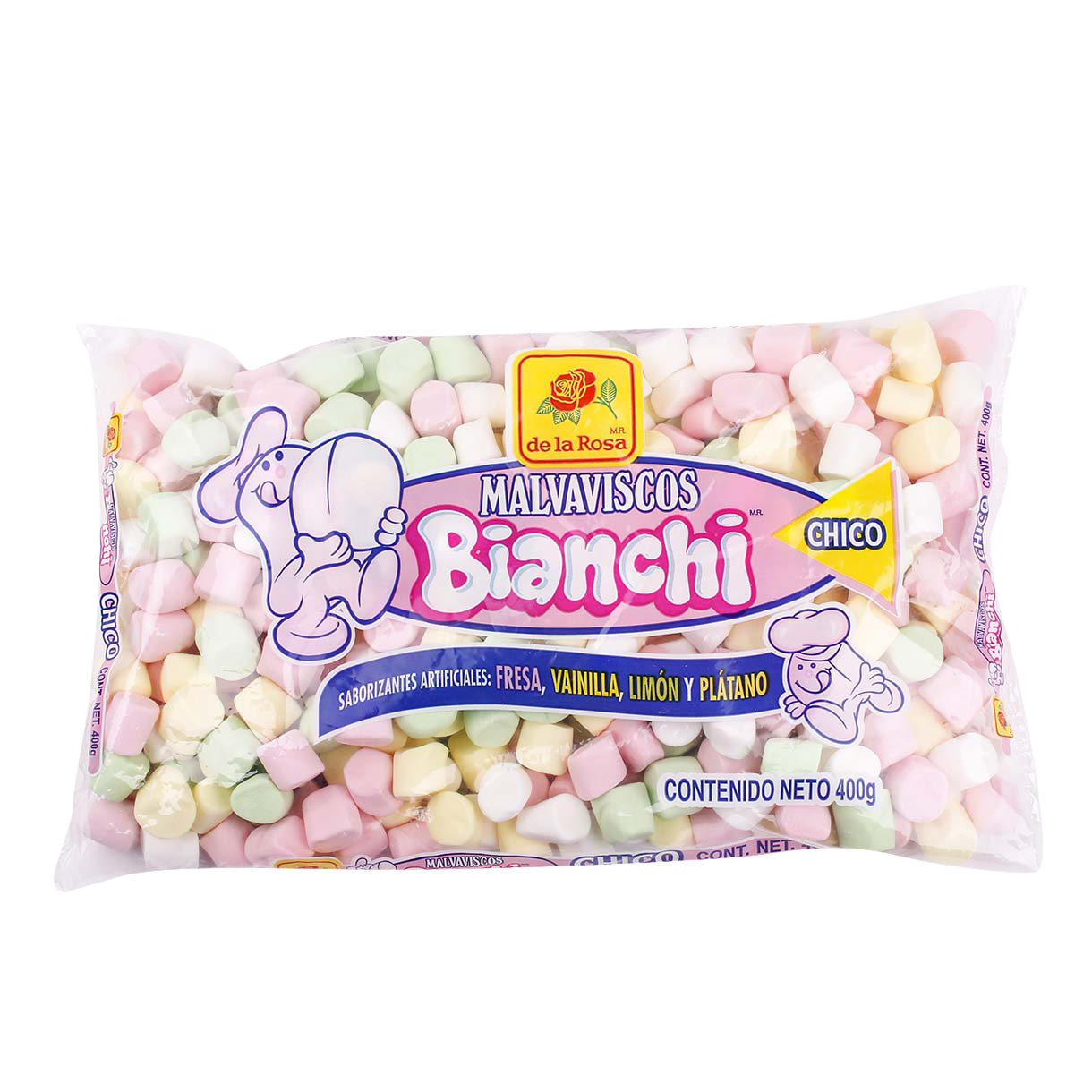 malvavisco bianchi colores chico bolsa 400gr
