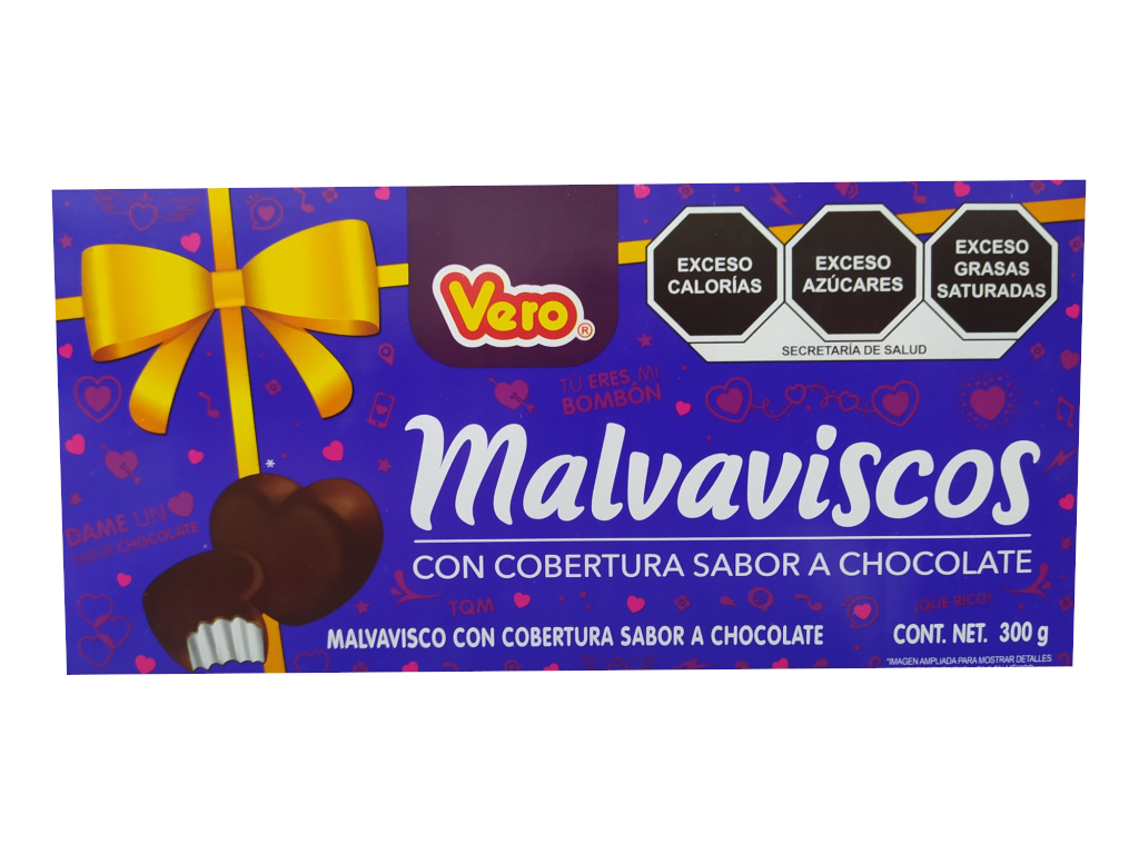 malvavisco de chocolate vero paquete 300gr