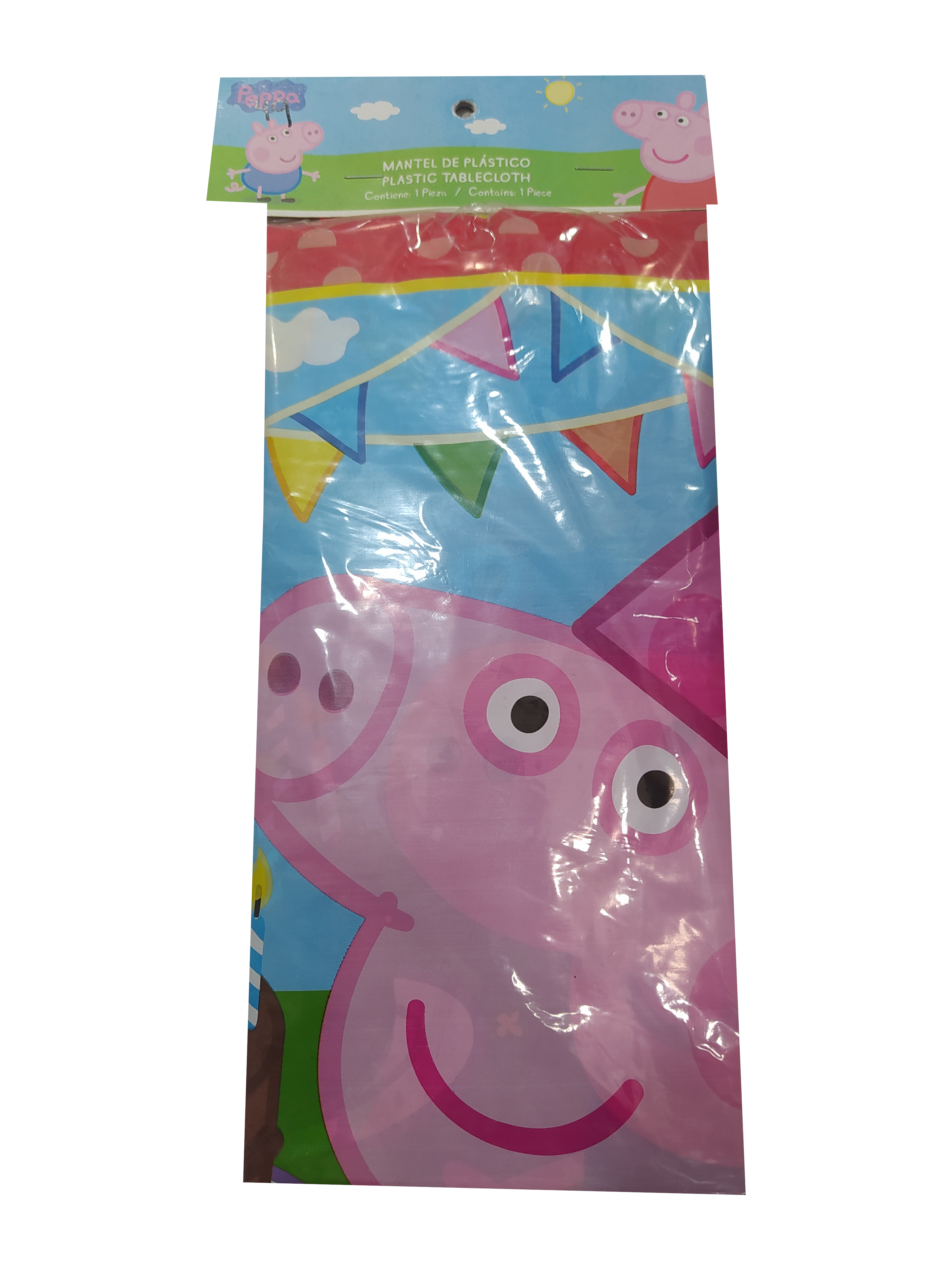 mantel plastico peppa pig