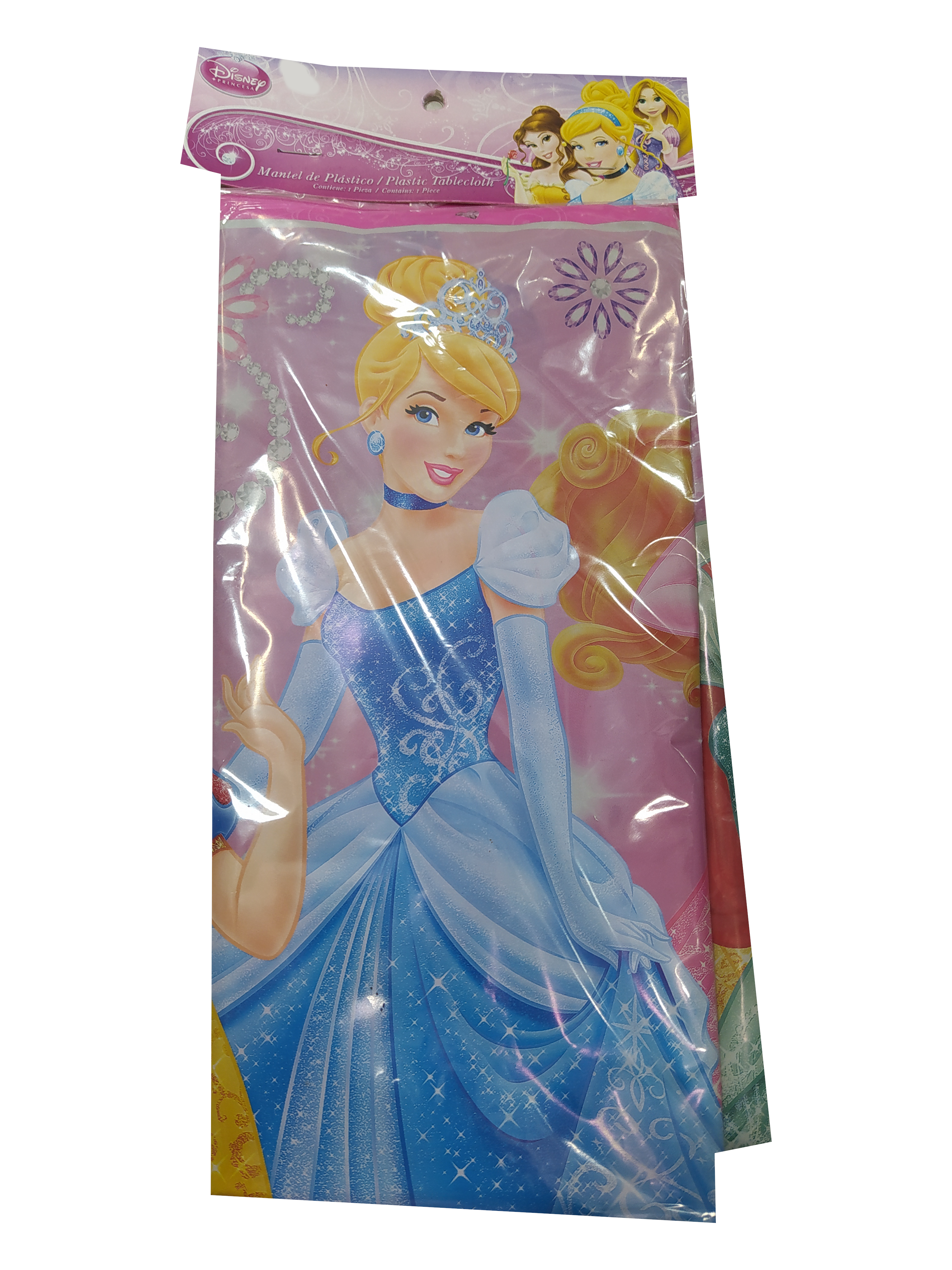 mantel plastico princesas