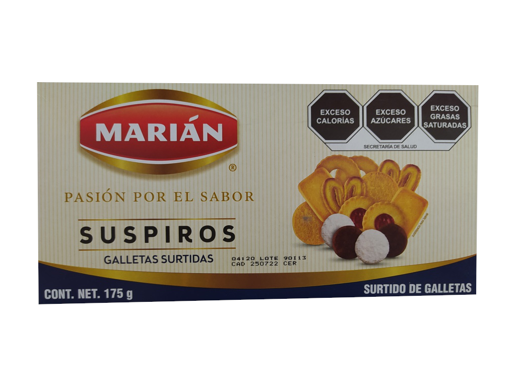 galleta marian suspiros paquete 135gr