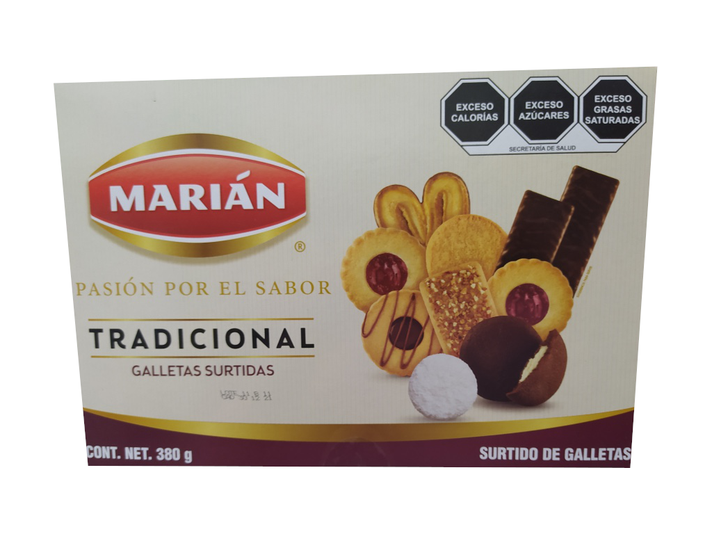 galleta marian tradicional paquete 380gr