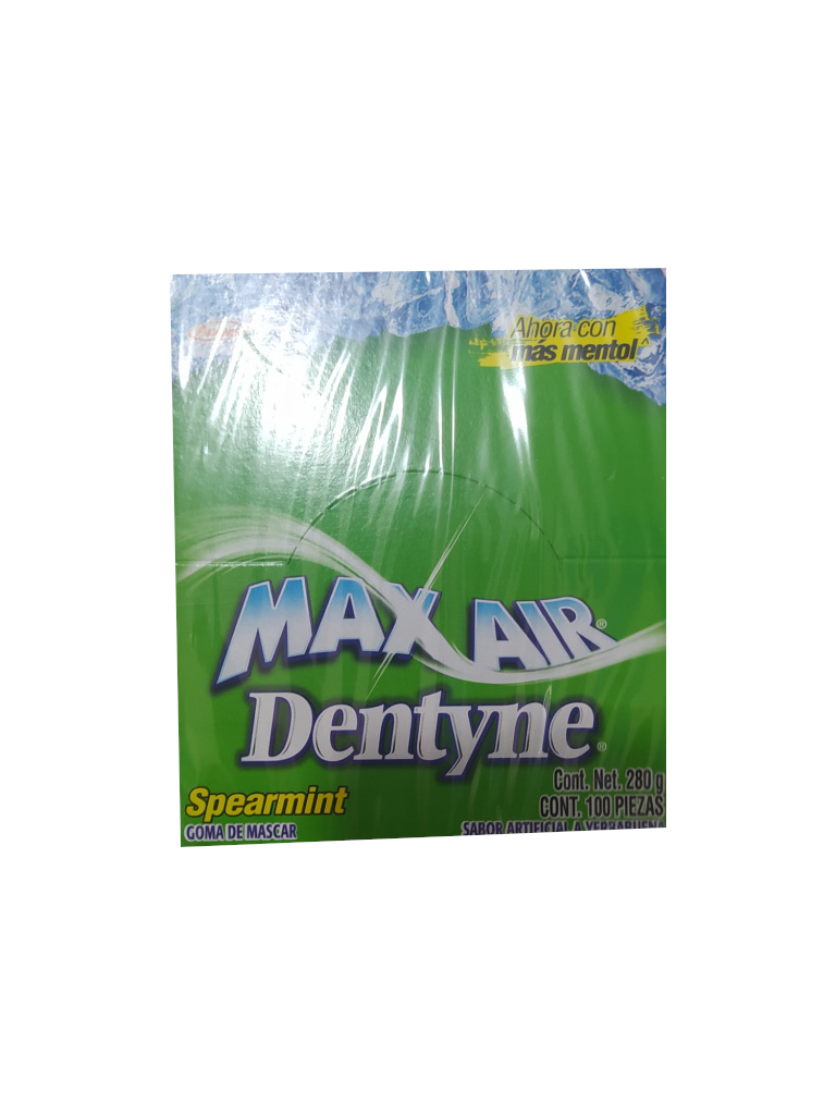 chicle max air spearmint paquete