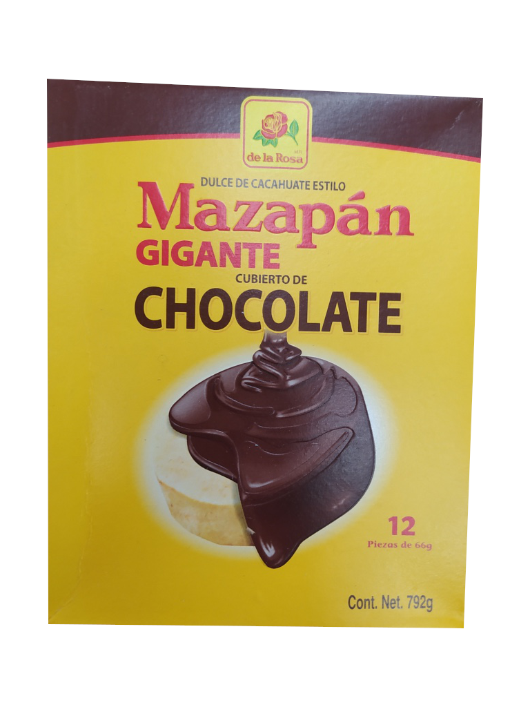 mazapan de la rosa chocolate gigante paquete