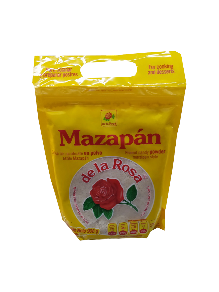 mazapan de la rosa en polvo bolsa 908 gr