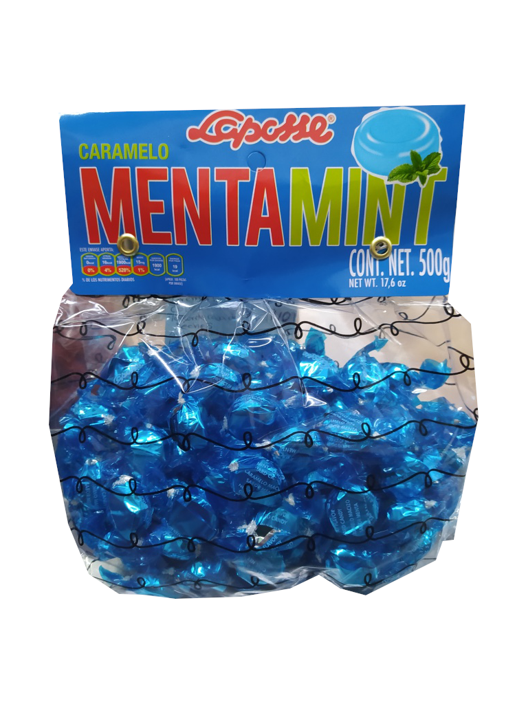 laposse caramelo menta mint bolsa 500gr