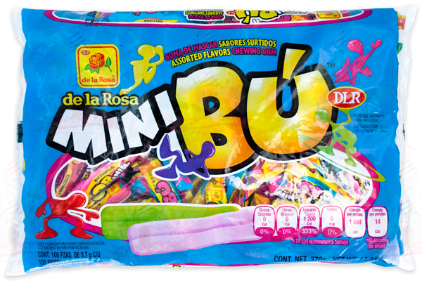 chicle mini bu de la rosa bolsa