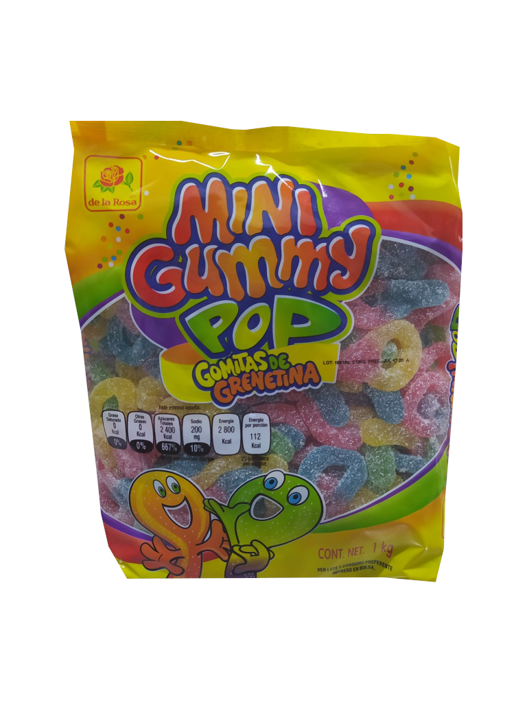 gummy pop gomita bolsa 1kg