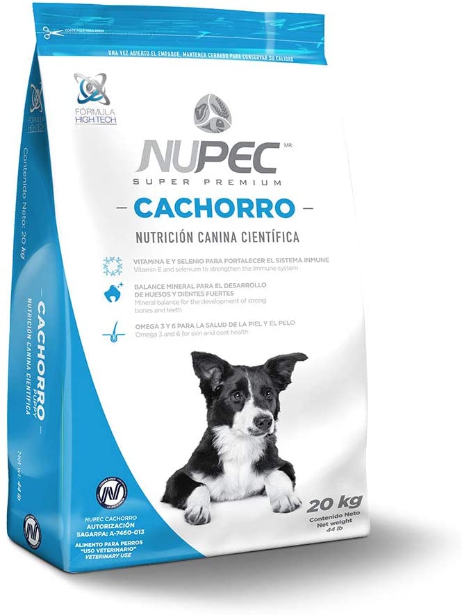 nupec cachorro alimento para perro bulto