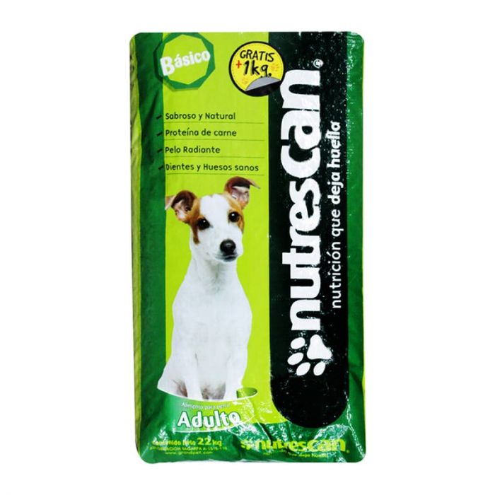nutrescan alimento para perro bulto
