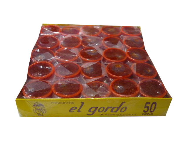 ollita de tamarindo el gordo 50pz paquete