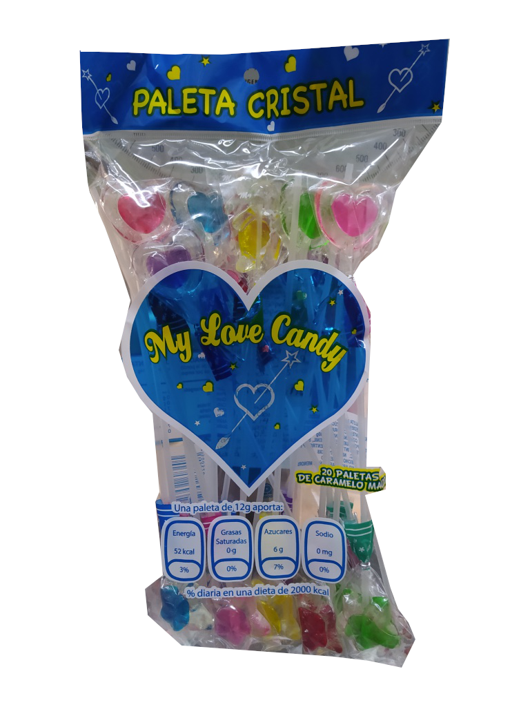 paleta cristal bolsa