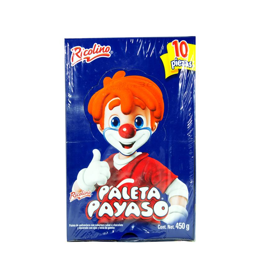 paleta payaso grande paquete