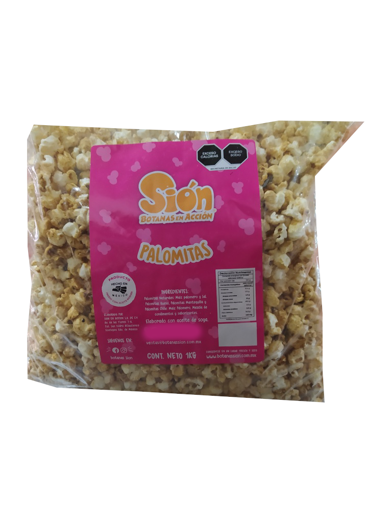 palomita caramelo sion bolsa 1kg
