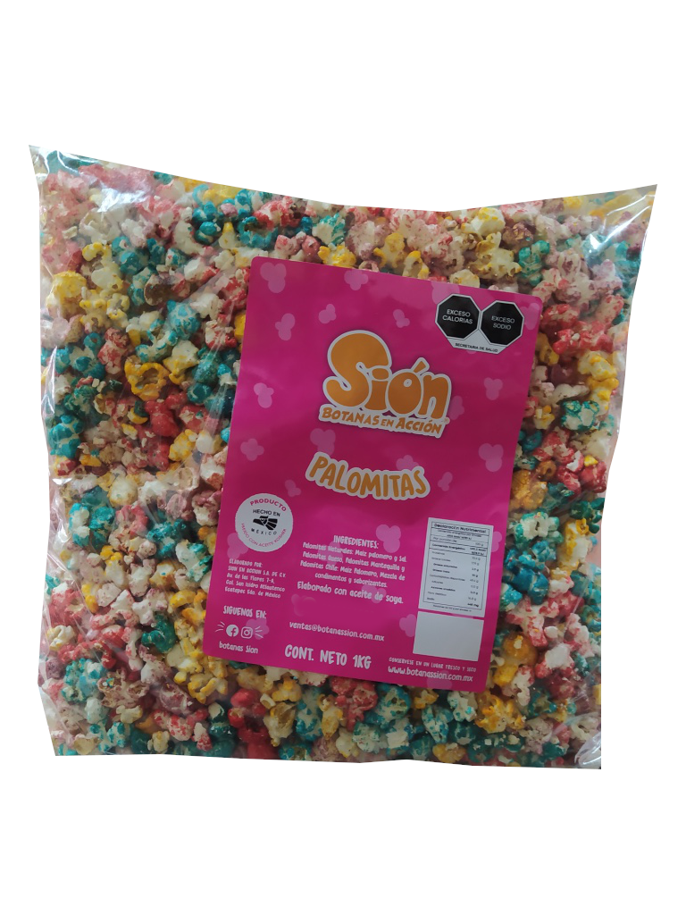 palomita colores sion bolsa 1kg
