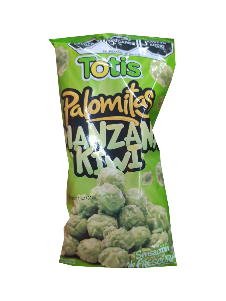 totis palomitas manzana-kiwi bolsa 60gr