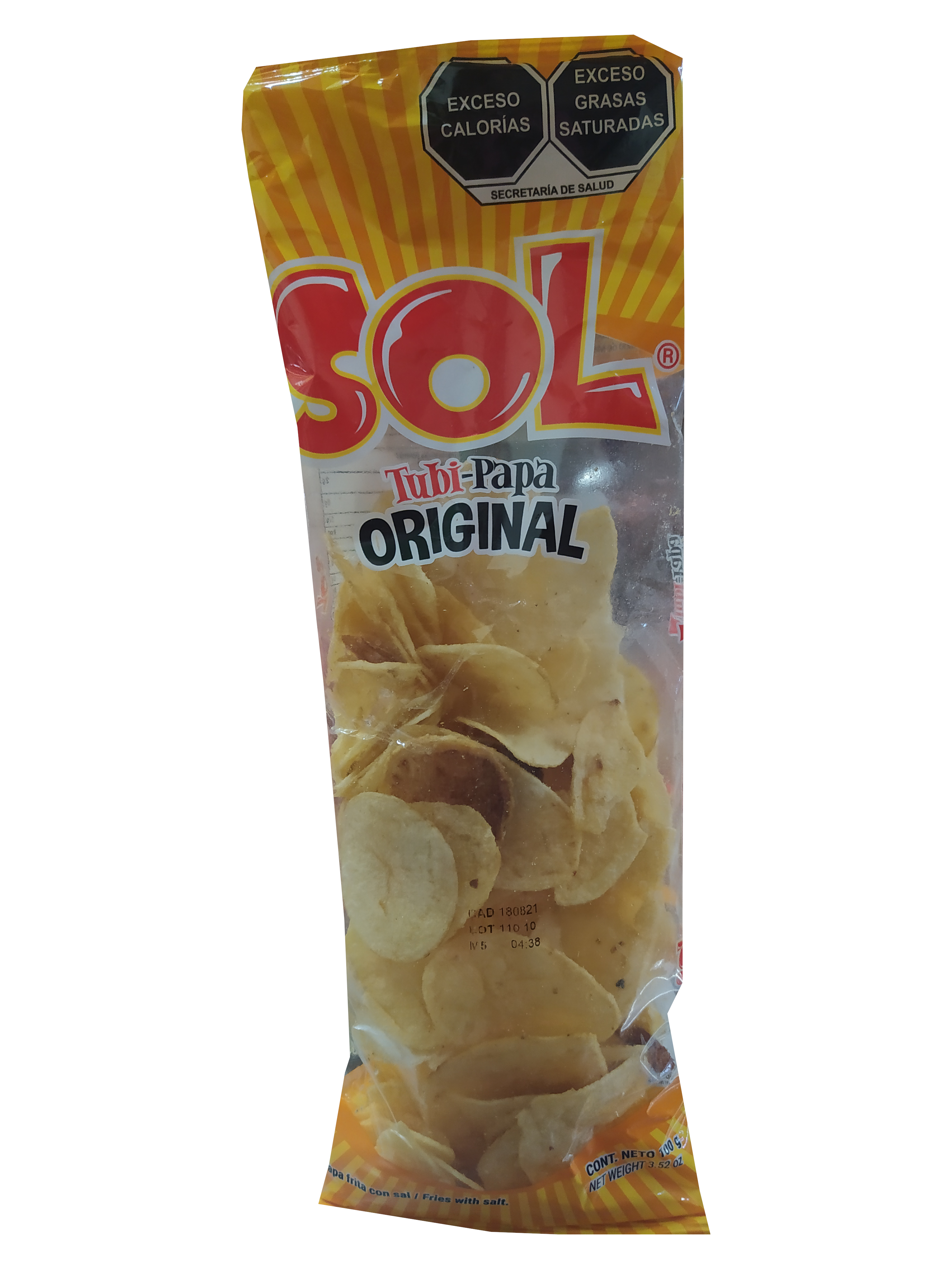 papas originales el sol bolsa 100gr